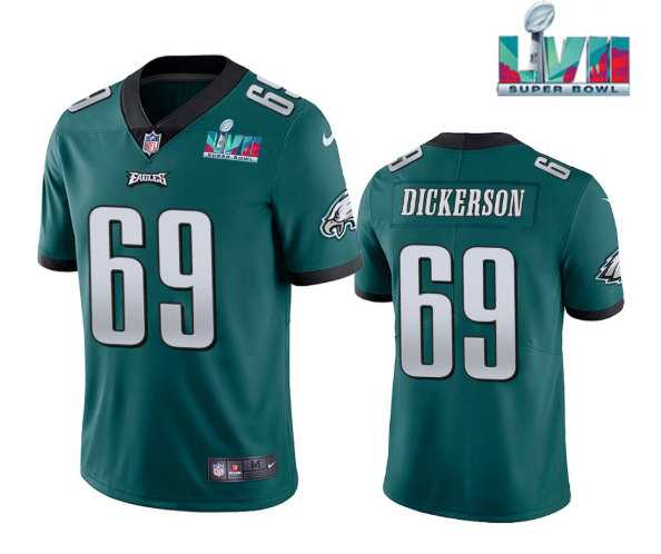 Men & Women & Youth Philadelphia Eagles #69 Landon Dickerson Green Super Bowl LVII Patch Vapor Untouchable Limited Stitched Jersey,We sell and wholesale Men & Women & Youth Philadelphia Eagles #69 Landon Dickerson Green Super Bowl LVII Patch Vapor Untouchable Limited Stitched Jersey on line form chian!